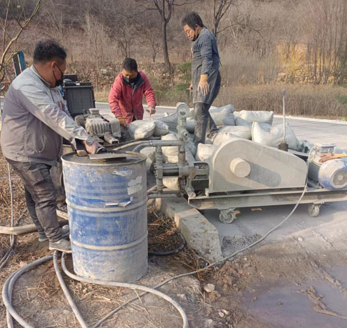 房山路面下沉注浆